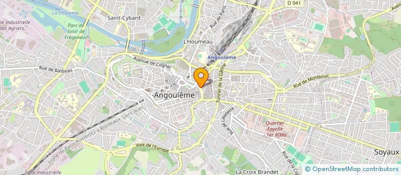localisation de l'entreprise ASIA-AP à ANGOULEME