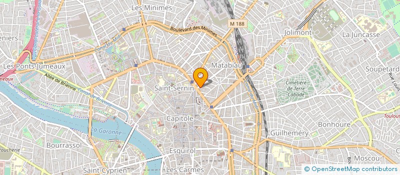 localisation de l'entreprise ASIA FAST FOOD à TOULOUSE