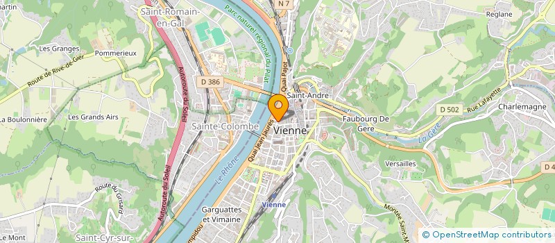 localisation de l'entreprise ASIA FOOD EXPRESS  VIENNE