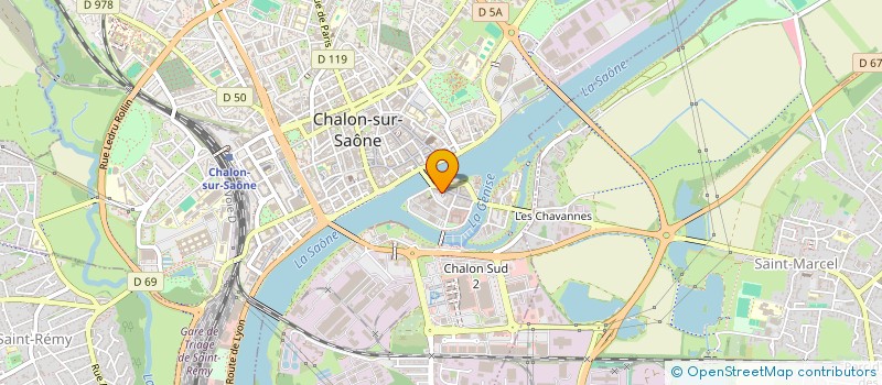 localisation de l'entreprise ASIA GOURMET SPECIAL à CHALON-SUR-SAONE