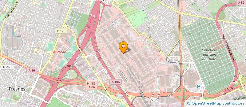 localisation de l'entreprise ASIA GROUP  CHEVILLY-LARUE