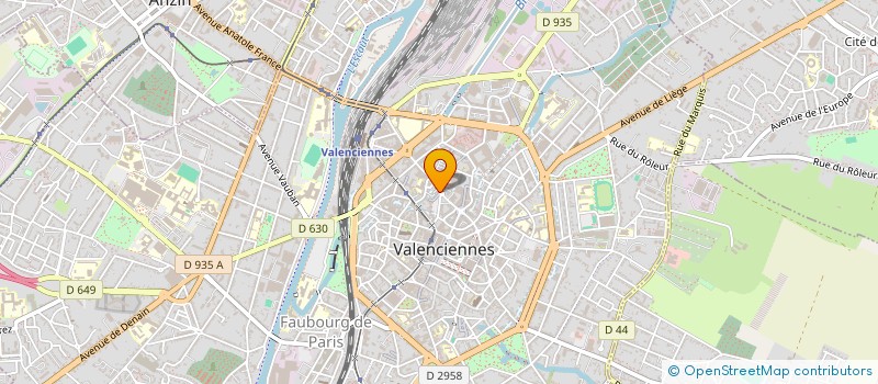 localisation de l'entreprise ASIA IMPORT EXPORT à VALENCIENNES