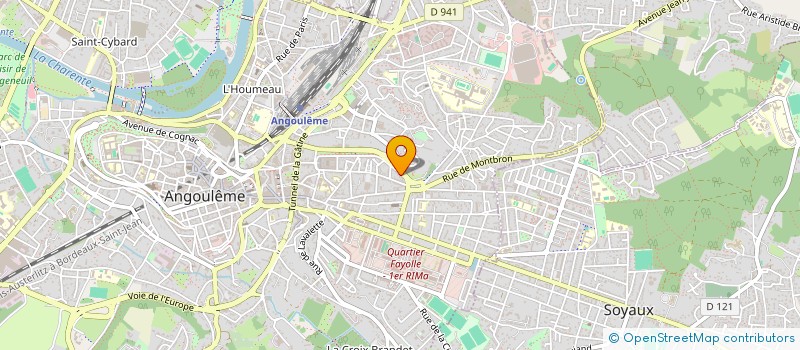 localisation de l'entreprise ASIA MARKET ANGOULEME à ANGOULEME