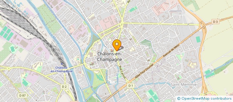 localisation de l'entreprise ASIA SHOP  CHALONS-EN-CHAMPAGNE