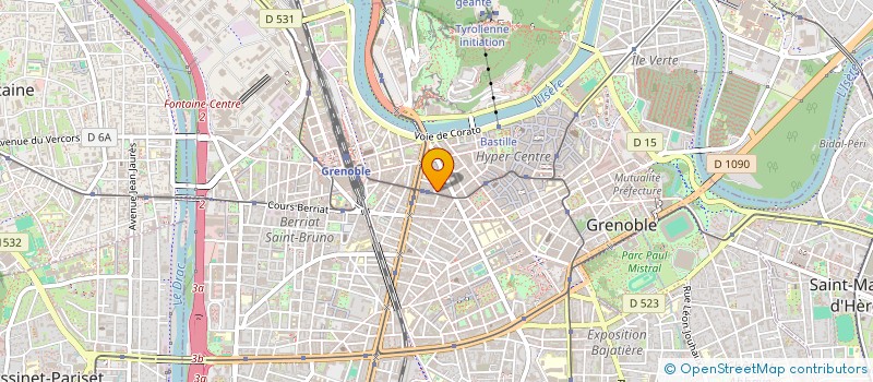 localisation de l'entreprise ASIA SPA à GRENOBLE