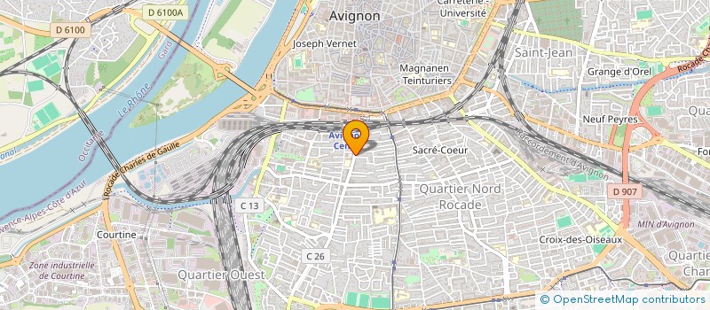 localisation de l'entreprise ASIA STORE à AVIGNON