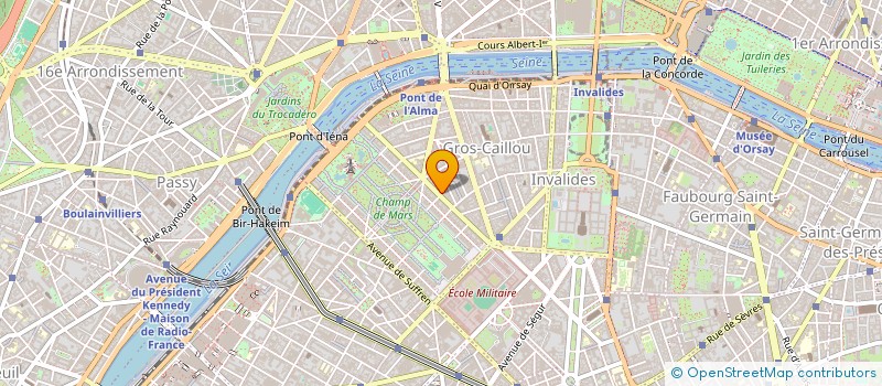 localisation de l'entreprise ASIA TONIC à PARIS