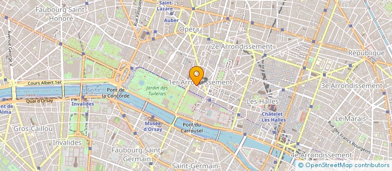 localisation de l'entreprise ASIAFRI LINK à PARIS