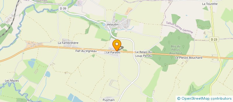 localisation de l'entreprise ASIAHSEDA  BAZOGES-EN-PAREDS