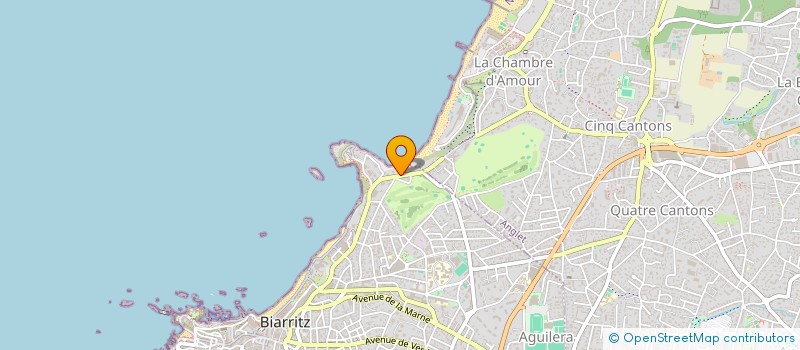 localisation de l'entreprise ASIALAND'S à BIARRITZ