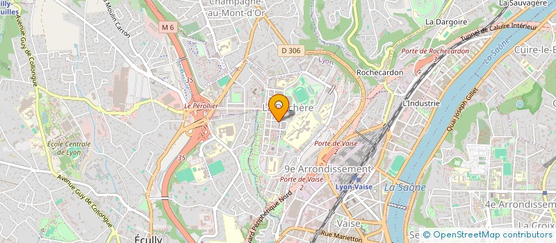 localisation de l'entreprise ASIALYON  LYON