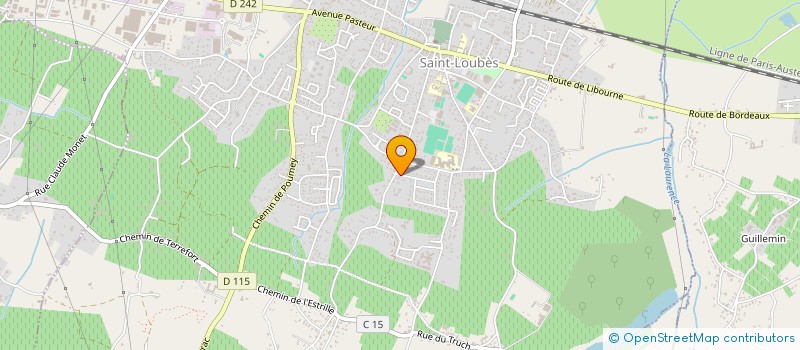 localisation de l'entreprise ASIAN 33 HOLDING  SAINT-LOUBES