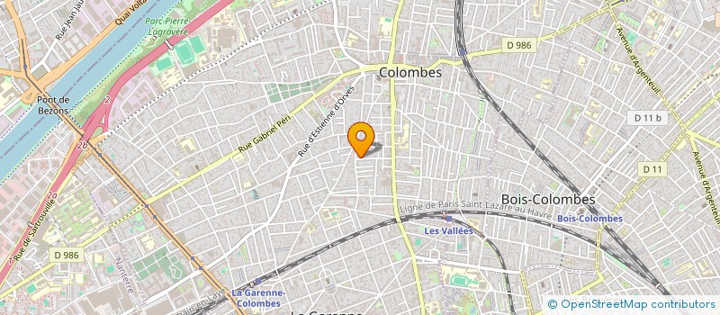 localisation de l'entreprise ASIAN ARTISTS à COLOMBES