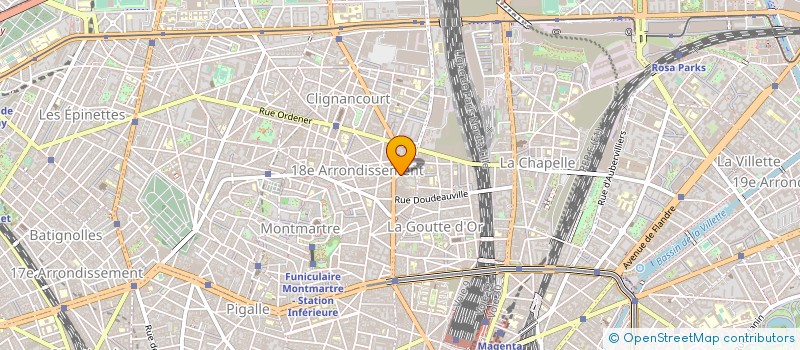 localisation de l'entreprise ASIAN'BOUCHERIE à PARIS