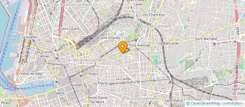localisation de l'entreprise ASIAN CONCEPT à MARSEILLE