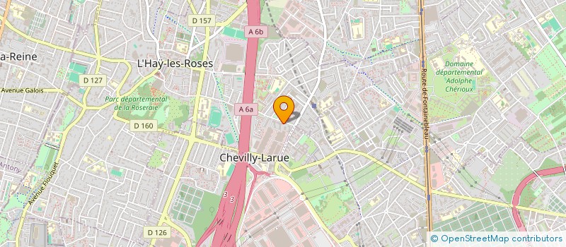 localisation de l'entreprise ASIAN EXPRESS  L'HAY-LES-ROSES