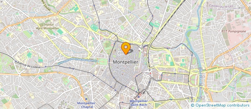 localisation de l'entreprise ASIAN FACTORY à MONTPELLIER