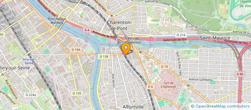 localisation de l'entreprise ASIAN FOOD & GO  MAISONS-ALFORT