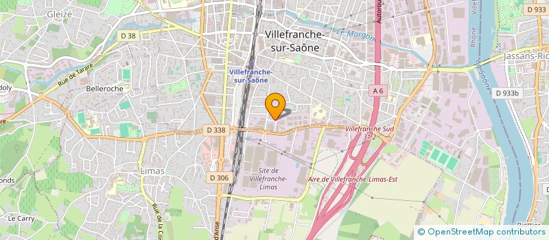 localisation de l'entreprise ASIAN HAVIEW à VILLEFRANCHE-SUR-SAONE