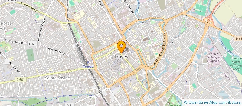 localisation de l'entreprise ASIAN NOTE à TROYES