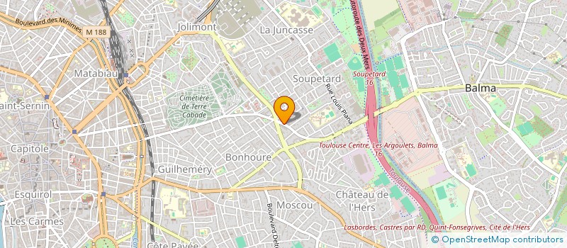 localisation de l'entreprise ASIAN SUSHI à TOULOUSE