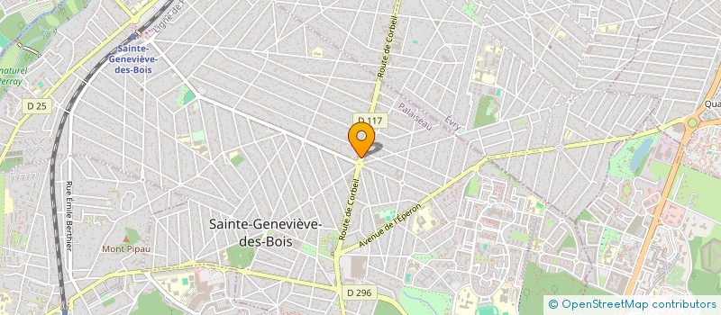 localisation de l'entreprise ASIAN TIME - SGDB à SAINTE-GENEVIEVE-DES-BOIS
