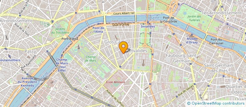 localisation de l'entreprise ASIAN WELLNESS à PARIS