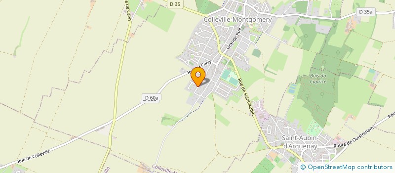 localisation de l'entreprise ASIANEX  COLLEVILLE-MONTGOMERY