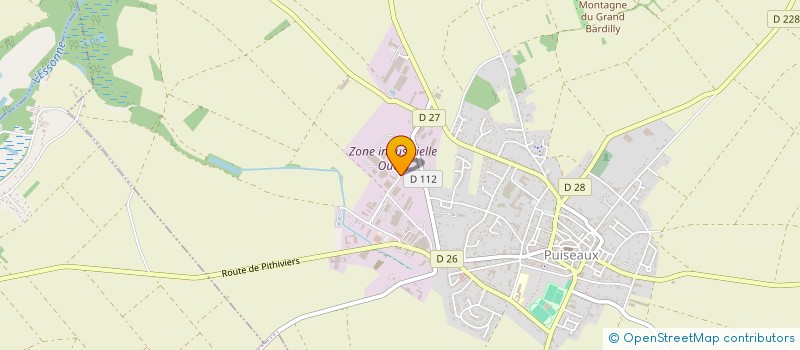 localisation de l'entreprise ASIATICA à PUISEAUX
