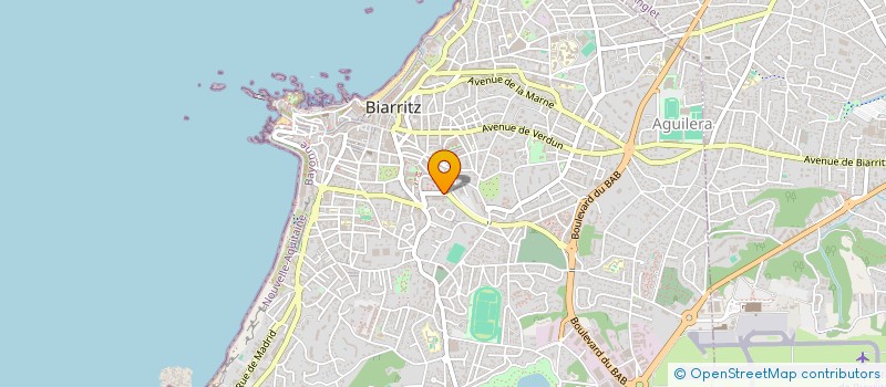 localisation de l'entreprise ASIATICA MUSEE D'ART ORIENTAL  BIARRITZ