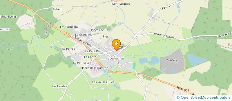 localisation de l'entreprise ASIBELLE  COUESMES