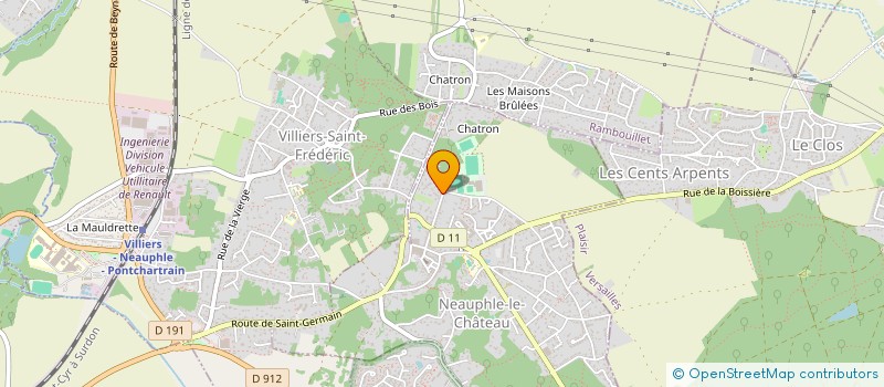 localisation de l'entreprise ASIC SYSTEMS à NEAUPHLE-LE-CHATEAU