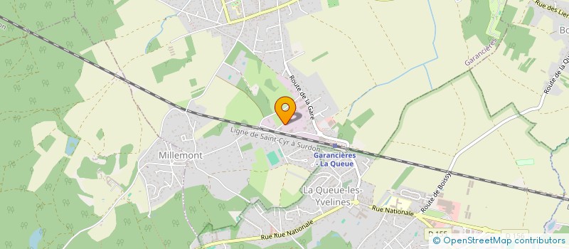 localisation de l'entreprise ASID  GARANCIERES