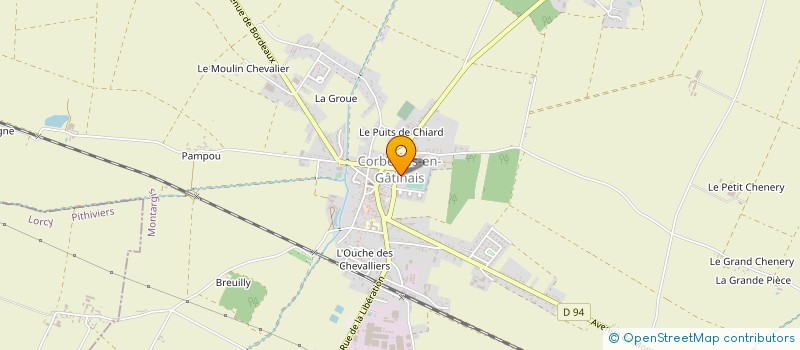 localisation de l'entreprise ASID  COURTEMPIERRE