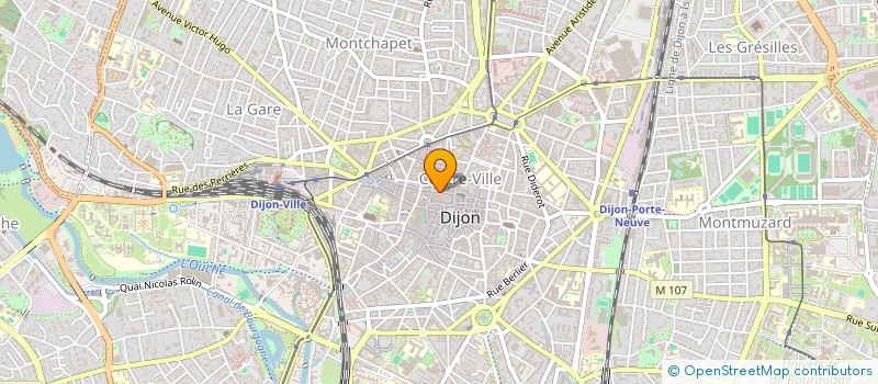 localisation de l'entreprise ASIE COTE D'OR à DIJON