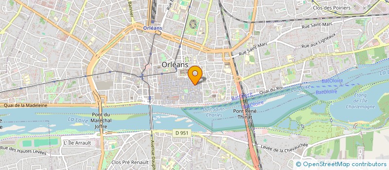 localisation de l'entreprise ASIE EXO à ORLEANS
