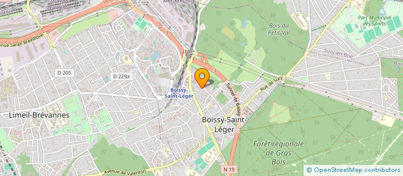 localisation de l'entreprise ASIE EXPRESS à BOISSY-SAINT-LEGER