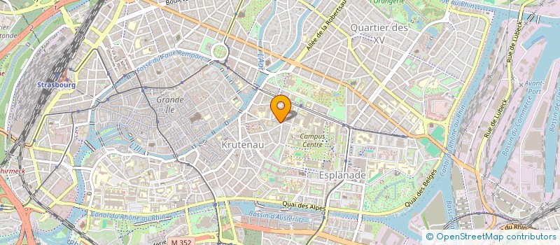 localisation de l'entreprise ASIE GOURMAND à STRASBOURG