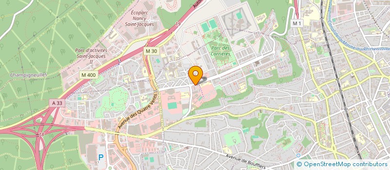 localisation de l'entreprise ASIE RAMA SARL à NANCY