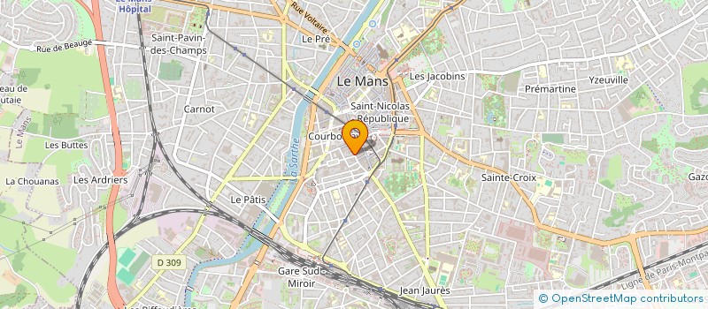 localisation de l'entreprise ASIE ROYAL LE MANS  LE MANS