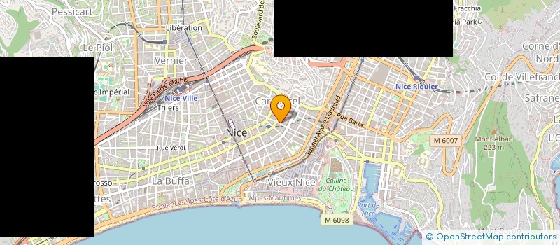 localisation de l'entreprise ASIE SAIGON à NICE