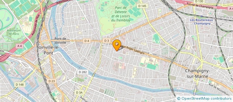 localisation de l'entreprise ASIE STORE à CHAMPIGNY-SUR-MARNE