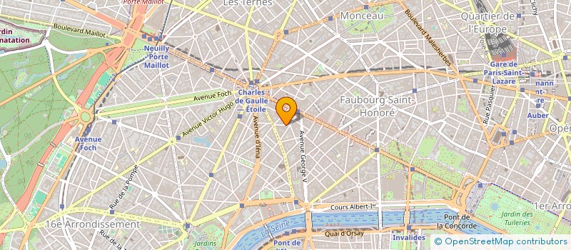 localisation de l'entreprise ASIGMA à NEUILLY-SUR-SEINE