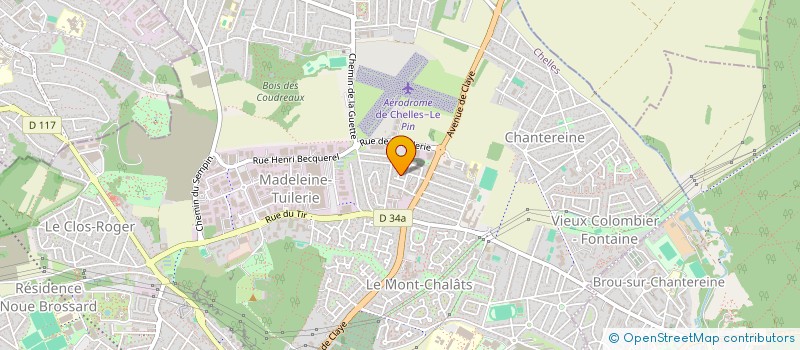 localisation de l'entreprise ASIKA TRANSPORTS  CHELLES