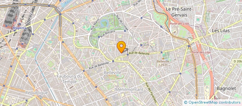 localisation de l'entreprise ASIL  PARIS