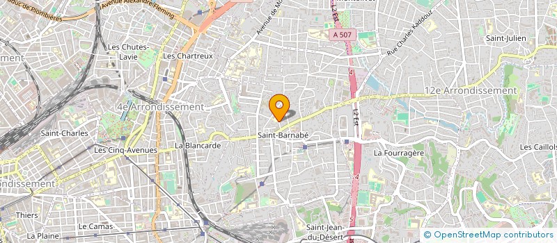 localisation de l'entreprise ASILE MARCEL à MARSEILLE