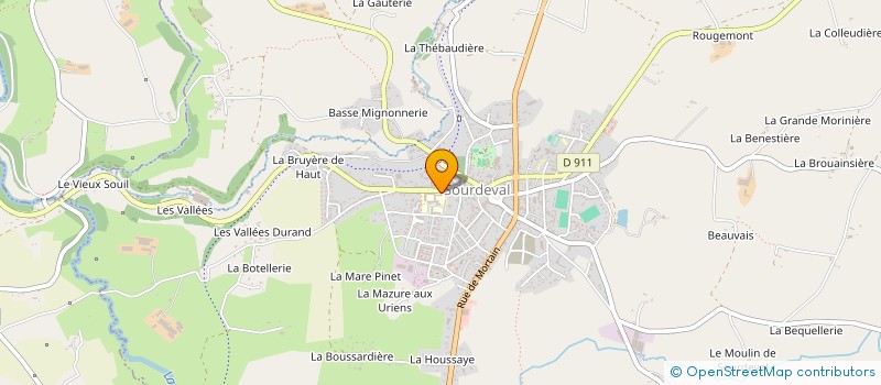 localisation de l'entreprise ASILE SAINT JOSEPH à SOURDEVAL