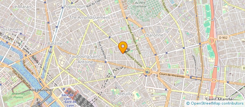 localisation de l'entreprise ASILYS  PARIS