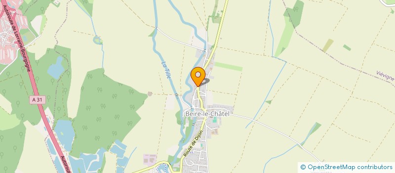 localisation de l'entreprise ASIMMO  BEIRE-LE-CHATEL