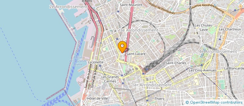 localisation de l'entreprise ASIMPEX à MARSEILLE